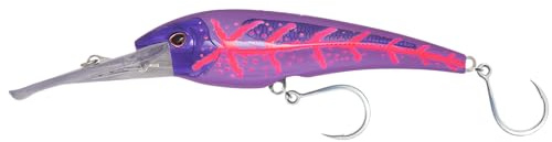 Nomad Design DTX Minnow 200 Heavy Duty SNK 8 Saltwater Fishing Lure with Autotune - Deep Diving Minnow Lure Ideal for Tuna, Wahoo & Mackerel, Trolls 12+ Knots-Wahooligan