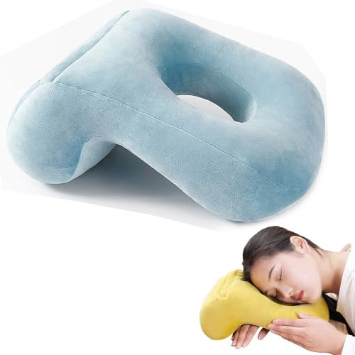 Flawless Face Pillow,nackenkissen Kopfstütze Für Massage,schreibtisch Kissen Kopf,massagekopfstütze,massagekissen Mit Dem Gesicht Nach Unten,massagekissen Kopf Loch Für Bett,massage-gesichtskissen