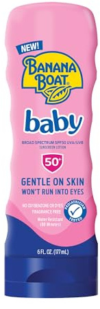 Banana Boat Baby Lotion, SPF60+, 6oz