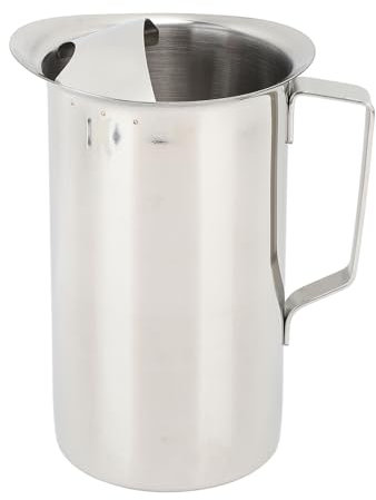 Hervidor de cubo de hielo de acero inoxidable, 304 barra de gran capacidad de acero inoxidable jarra de hielo con filtro de hielo recipiente de hielo aislado para barras fiestas ﻿
