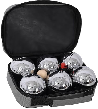 Anyflee Boules Set Large Action Game, Outdoor, Beach, Lawn Backyard Family Party Games for Adults