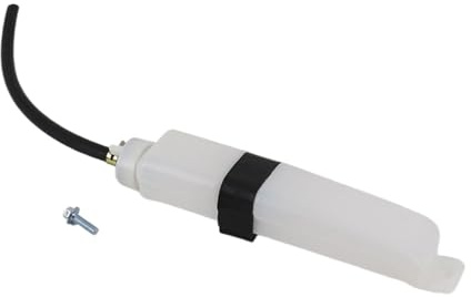 SWVYDC Réservoir de Compensation de radiateur Réservoir de Liquide de Refroidissement antigel pour radiateur de Moto, Vase d'expansion avec Tuyau(Short)