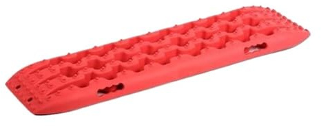 Bergungsbretter für Geländefahrzeuge 10T 20T Recovery Track Offroad Schnee Sand Schlamm Trax Selbst Rettung Anti Schleudern Platte Schlammigen Traktion Unterstützung(Red)