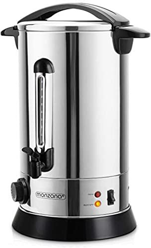 2019 Distributeur De Boissons Chaudes - 15/18/22L - Percolateur En Acier Inoxydable - Café Thé Soupe Chocolat Chaud Vin Chaud - Marché De Noël,22L