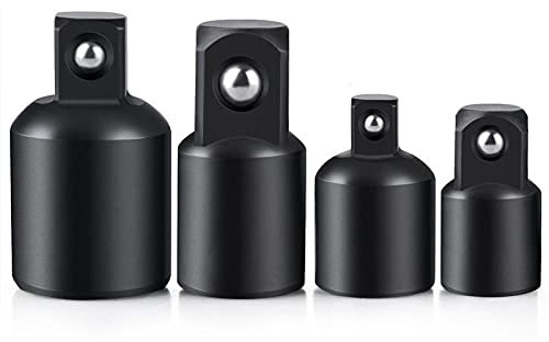 4pcs Impact Extension Socket Adapter Socket Set Verlängerung 1/4 3/8 1/2 Zoll Sechskantschaft Bohrer Verlängerungsmutter Schraubendreher Steckdosen Sechskantschaft-1