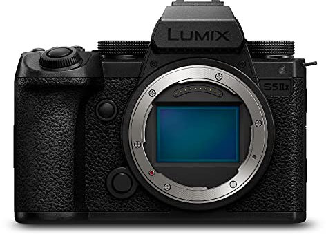 Panasonic Lumix S5M2X | Appareil Photo Hybride Plein Format (24MP, Autofocus Phase, Double Stabilisation, Vidéo 6K 10bit illimité, Rafale AFC 30ips, Tropicalisé) – Version Française