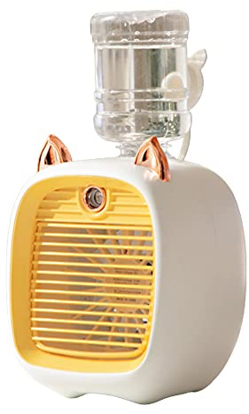 Riloer Mini ventilador enfriador de aire, aire acondicionado portátil, azul/rosa/amarillo/gris