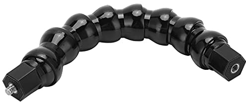 Flexible Monopod Gooseneck Camera Mount with 1/4in Screw Holes - 8 Section Adjustable Arm for Action Sports Cameras