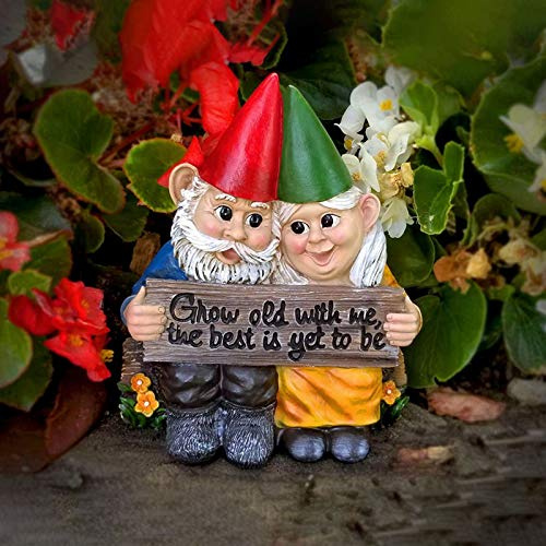 Garden Gnome Statue - Resin Dwarf Figurine Garden Gnome Ornaments Outdoor, Funny Gnome Garden Statue, Garden Gnomes Outdoor, Resin Garden Gnomes Figurine For Lawn Yard Ornaments