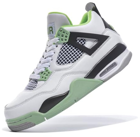 Herren Air 4 Retro High-top Basketballschuhe Damen Shoes Mode Sport Sneaker Studenten Anti-Rutsch Jungen Mädchen mit Luftpolster Sportschuhe