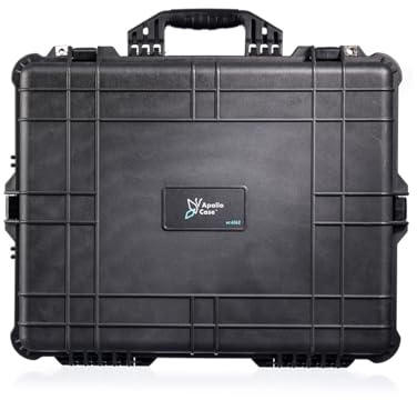 GUARDIQUE Apollo Case 6062 - Schutzkoffer, Leer, Kamerakoffer, Outdoor Universalkoffer, Wetterfester Koffer, staubdichter | IP67