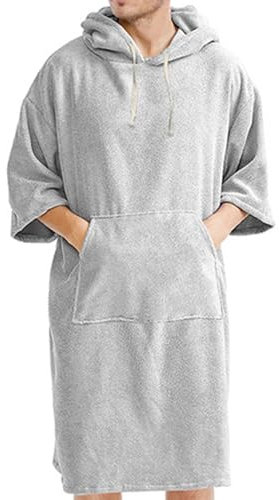 Surf skötande poncho | Vattenabsorberande mikrofiber poncho cape | maskintvättbar unisex poncho, utomhusponchohandduk för camping bastu