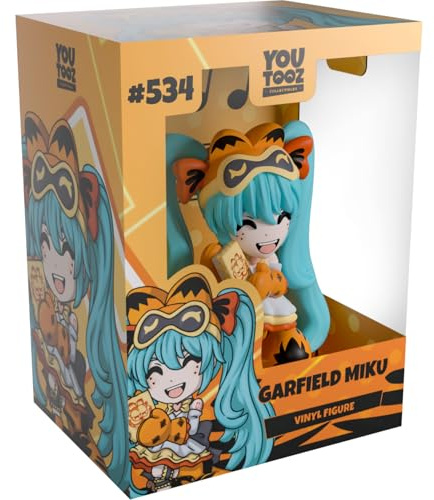 Youtooz: Original Collection [Garfield Miku Vinyl Figure #534] Ages 15 Years and Up
