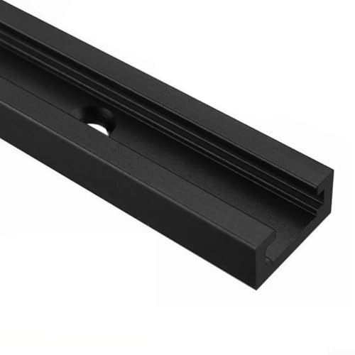 Oniissy 19 tipi in lega di alluminio T-Track T-Slot Mitra Jig Strumenti per la lavorazione del legno fresatrice banco da lavoro con opzioni di dimensioni 300-600 mm (600 mm)