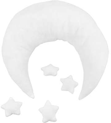 BESPORTBLE Photography Props Set Newborn Girl Photoshoot Props Star Moon Posing Pillow Photography Accessories for Newborn Photoshoot Outfits Pillow
