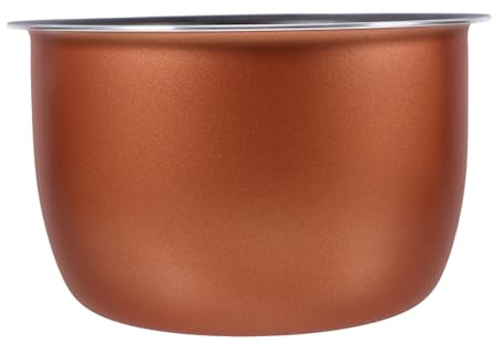 ASAKKURA Pentola Interna Antiaderente in Lega di Alluminio 2l per Cuociriso e Fornello Elettrico, Pentola di Ricambio Multiuso Scala Graduata, Adatta per Cucina Domestica, Hotel