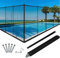GIANTEX Recinzione di Protezione per Piscina, Barriera di Sicurezza Pieghevole in Alluminio e Acciaio Inox per Piscina Laghetto Giardino con Kit di Montaggio, 366 x 125cm