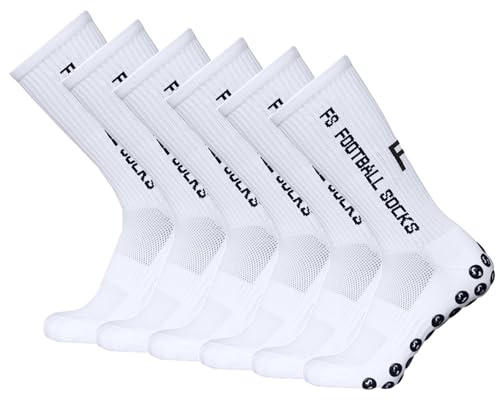 Lixada Calcetines Fútbol, Calcetines Deportivos Antideslizantes, Calcetines Running Hombre, Calcetines Deportivos de de Ajuste Transpirables para Ciclismo, Baloncesto, Correr, Yoga, Escalada…