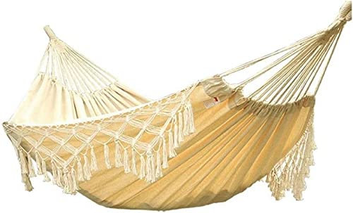 ADITAM Hängemattenstuhl Schaukelsitz Doppelhängematte Nordischer Stil Outdoor Doppelhängematte Erwachsene Kinder Heimschaukel Freizeitstuhl Strand Camping Last 350KG Kinderschaukel Double The Comfort