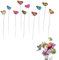 TUKNN Pali da Giardino con Farfalle da Giardino, Pali da Giardino con Farfalle, Farfalle da Giardino su Bastoni, Ornamento di Farfalle Colorate Include, Ornamenti da Giardino All'aperto, 10 Pezzi