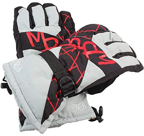 FLYIFE Manoplas Unisex para Adultos Guantes de Esquí para Hombres Invierno Cálido Antideslizante Impermeable Acolchado Moderno Guantes Casuales Guantes de Esquí para Hombres Guantes de Dedos Complet