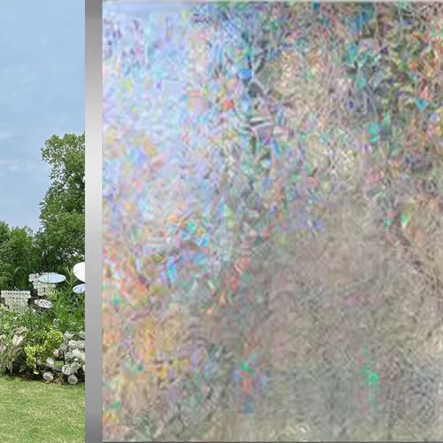 Selbstklebend Sonnenschutzfolie 20 x 200 cm Sonnenschutz Hitzeschutz Uv-Schutz Sonnenschutzfolie Selbsthaftend Sonnenschutz Spiegelfolie für Büro Und Haus, Laser