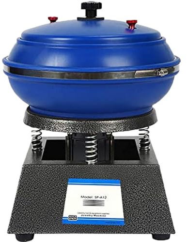 ylpddmm 6.2L Lucidatrice per Gioielli Metalli Buratto Rotativo Machine polissage Vibration,lucidatrice a Vibrazione a buratto per la levigatura e la lucidatura delle superfici dei Pezzi