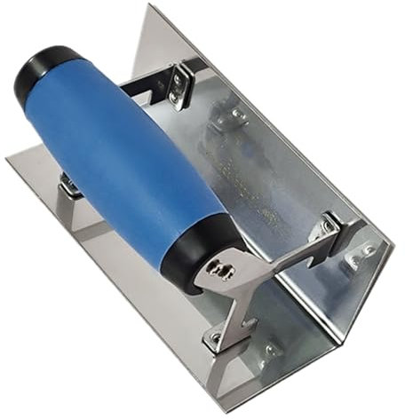 Spatola angolare da parete in acciaio inox, facile da usare, con impugnatura comoda, per fai da te e costruttori professionisti