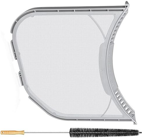 MHADBKH Efficient Lint Removal Set With Filter And Brush Reusable Filter Screen Hotel Dryer Accessories Dryer Filter For Dryer