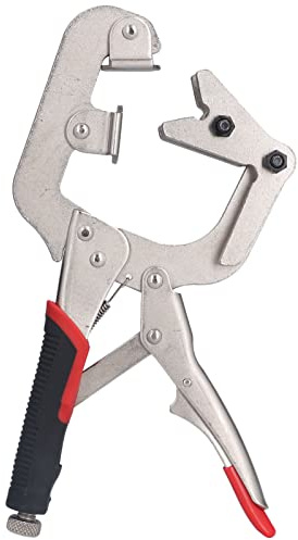 AYNEFY C-Clamp-Klemmzange mit Drehgelenk, Chrom-Vanadium-Stahl-Schweißzange mit 270°-Drehung für Rohre und Holz