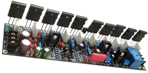 Thewasc 500W Single Channel Amplificatore di Potenza Scheda A1943/C5200 Transistor DC20-90V Largo Per Sistemi Professionali Amplificatore di Potenza Per Altoparlanti