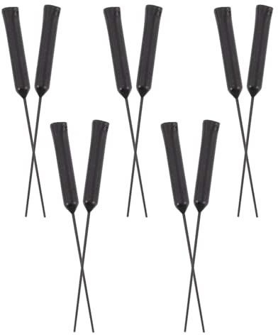 Alipis 10 Stück Hörverstärker Reinigungsstäbe aus Robustem PVC Kompakt Bruchfest Effektives Ohrenschmalz Reinigungswerkzeug für Tägliche Pflege Von Hörgeräten