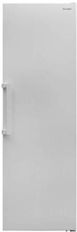 Sharp SJ-SC11CMXWE-EU Gefrierschrank,E,186 cm Höhe,280 L Gefrierteil,NoFrost,Elektronische Steuerung über LED-Piktogramme,7 Gefrierschubfächer,Weiß