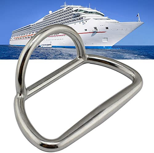 DYK&NX Edelstahl Boote Griff, D-Ring Traktion Handlauf, Pferd Hufring Schlauchboot Fixierter Griff Zubehör, Boot Marine Yacht Hardware Ersatz