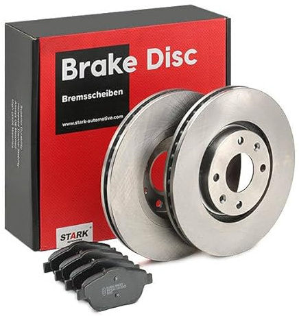 STARK SKBK-10991548 Kit dischi e pastiglie Assale anteriore senza mozzo portaruota con lamierino anticigolío ventilato