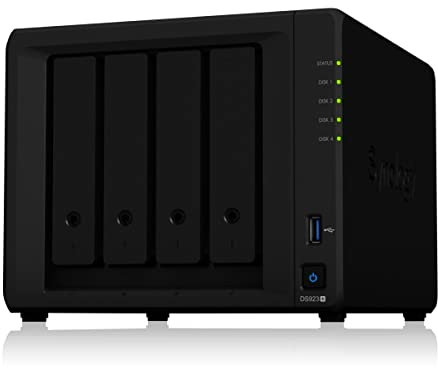 Synology DS923+ 8 GB NAS 16 TB (4 x 4 TB) WD Red+, montiert und getestet mit SE DSM installiert