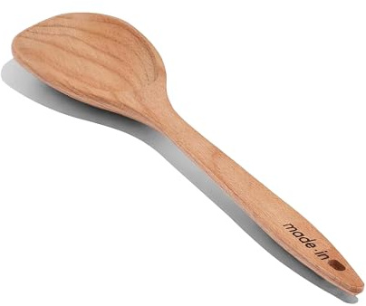 Made In Cookware | Wooden Spoon | Handcrafted for Thorough Mixing and Gentle Cookware Care | Crafted in Hungary