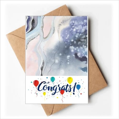 Tinte Aquarell Schattierung Hochzeit Karten Glückwunsch Gruß Umschläge