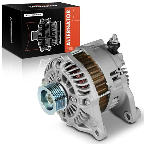 A-Premium Alternator Compatible with Mazda CX-5 CX5 2013-2019/2022-2023, 3 2014-2018, 6 2014-2021, CX-3 2016-2021, MX-5 Miata & Toyota Yaris, Yaris iA & Scion iA, 12V 100A 6-Groove Pulley, A005TL0491
