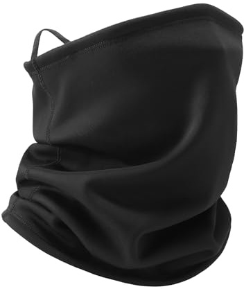 Oscenny Schlauchschal für Herren, verstellbare Länge, glattes, strapazierfähiges Material, dick, hautfreundlich, gefüttert, Fleece für Männer und Frauen, Thermo-Multifunktionstuch für Skifahren, Moto,