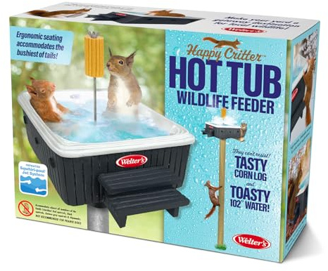 Prank-O Squirrel Hot Tub – Funniest Prank Gift Box | Hilarious Empty Gag Gift for White Elephant & Christmas 2026 | Funny Gift Box for Coworkers, Friends & Men Who Have Everything, As Seen on Shark Tank