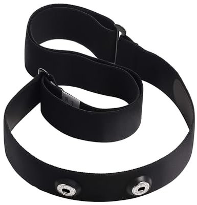HAICN Heart Rate Monitor Chest Strap Adjustable Elastic Sport Soft Chest Mount Strap Bands Heart Rate Monitor Chest Replacement Strap for Run Cycling