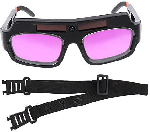 ANDRESLAD Schweißbrille Mit Automatischer Verdunkelung Aus Robustem Abs Und LCD-Filter Für Elektroschweißarbeiten Und Optimalen Schutz Vor Uv Ir-Strahlung