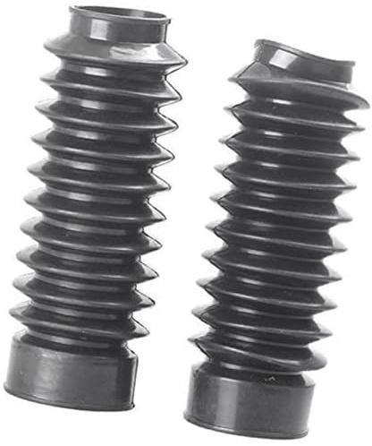 JOVERI Gummi 49MM Vorne, Gabel Gamaschen Gators Stiefel Abdeckung Ersatz, for Harley, Dyna Fat Bob/Low Rider/Super Glide 2006-2010 Schützende Vorderradgabelabdeckung