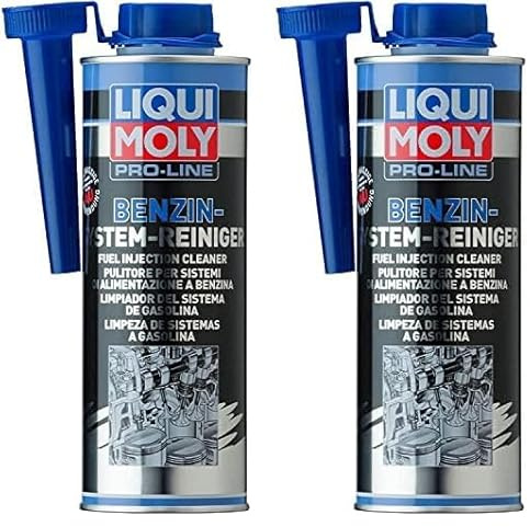 Liqui Moly Pro-Line Benzin-System-Reiniger | 500 ml | Benzinadditiv | Art.-Nr.: 5153, farblos (Packung mit 2)