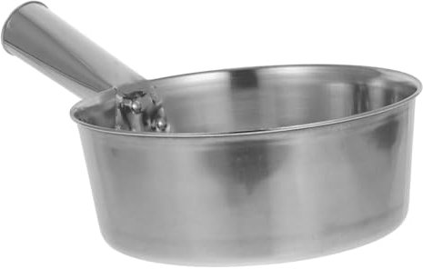 Warmhm Louche de Cuisine à Long Manche Robuste et Acier Inoxydable pour Servir Soupe et Liquide