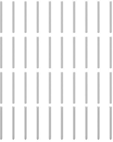 QUARKZMAN 70 Stück Zylinderstifte, 2mm x 30mm Metallstift, 304 Edelstahl | Zylindrische Rundkopf Dübelstifte Passstift für Werkzeugbau, Maschinenmontage und Vorrichtungen