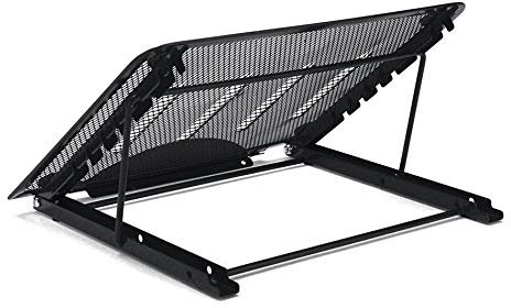 Supporto Per Scatola Leggera Supporto Pieghevole Formato A4 Per Pittura Diamantata Cuscinetto Per Luce LED Pannello Per Scatola Luminosa Ricamo Regolabile Per Laptop Accessori Per Punto Croce (Black)