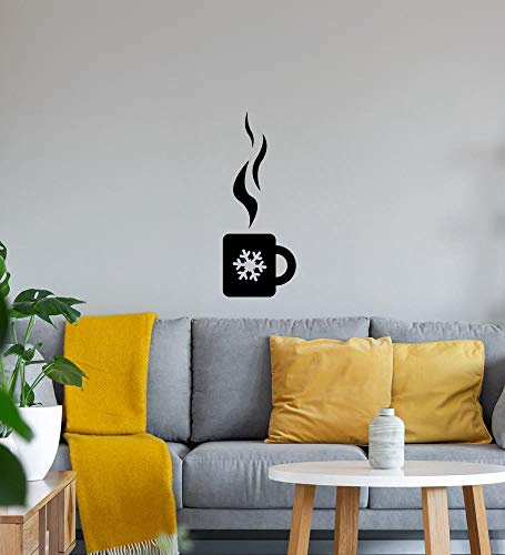 Shirt84.de - Adesivo da parete, motivo: tazza di vin brulé, 40 x 101 cm