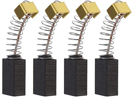 ECSiNG 2 paires de Balais de Charbon Moteur Rechange d'arrêt Automatique 6x8x14mm Compatible avec Kress HM 10 EM HM 22-2 EM SBLR 2117 FS 6901 HM 0-2 Outil Électrique